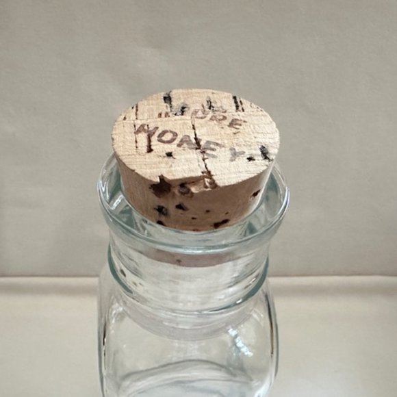 One Pound Honey Glass Cork Top Storage Jar - Picture 7 of 8
